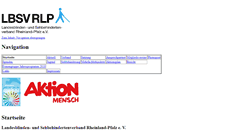 Desktop Screenshot of lbsv-rlp.de