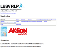 Tablet Screenshot of lbsv-rlp.de
